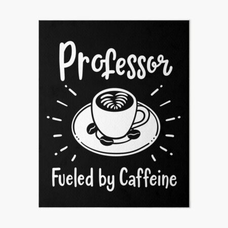 Artikel-Vorschau von Professor Koffein Kaffee trinken, designt und verkauft von CreativeGiftShp.