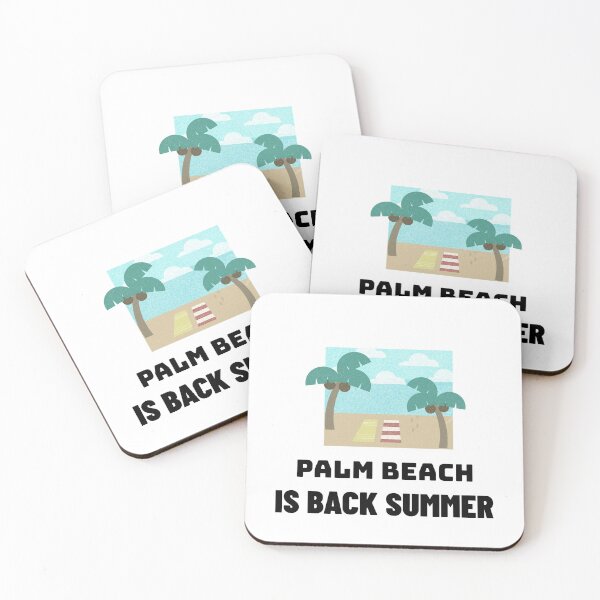 Item preview, Palm Beach Is Back Summer designed and sold by formylovelydog.