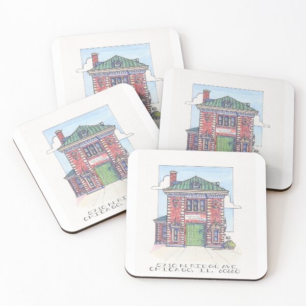 Item preview, Chicago Small Building #18 - Edgewater (Color) designed and sold by chaszmathieu.