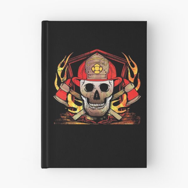 Item preview, Awesome Firefighter Skull  designed and sold by EverythingKawai.