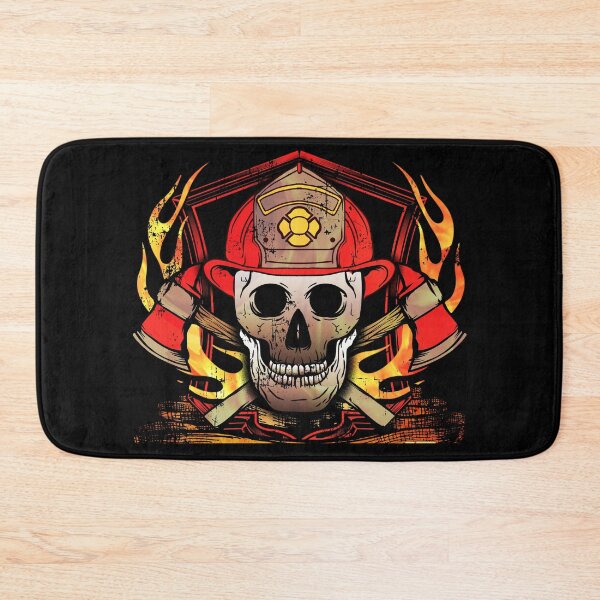 Item preview, Awesome Firefighter Skull  designed and sold by EverythingKawai.