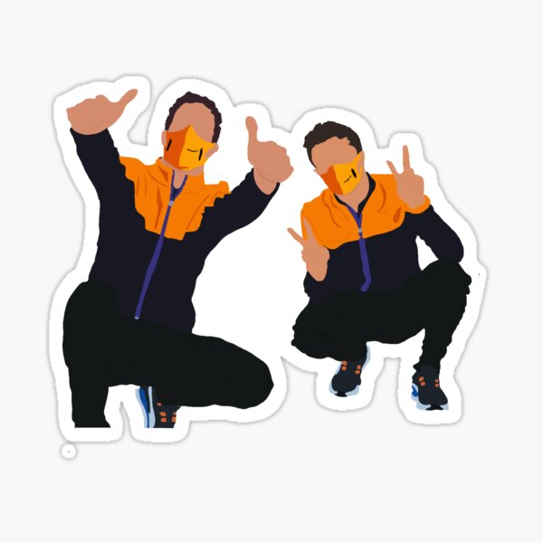 Strike a pose Sticker