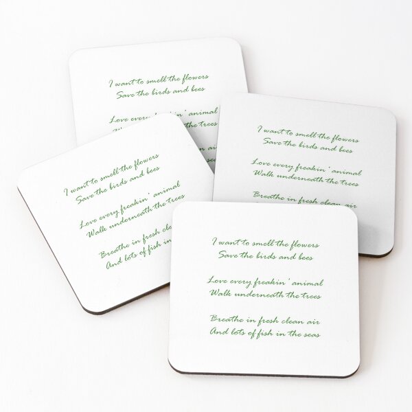 Item preview, Earth poem green designed and sold by Annelizard.