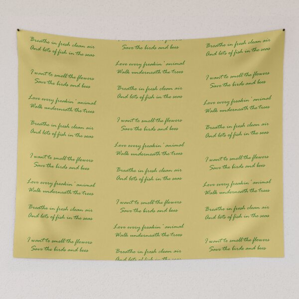 Item preview, Earth poem green designed and sold by Annelizard.