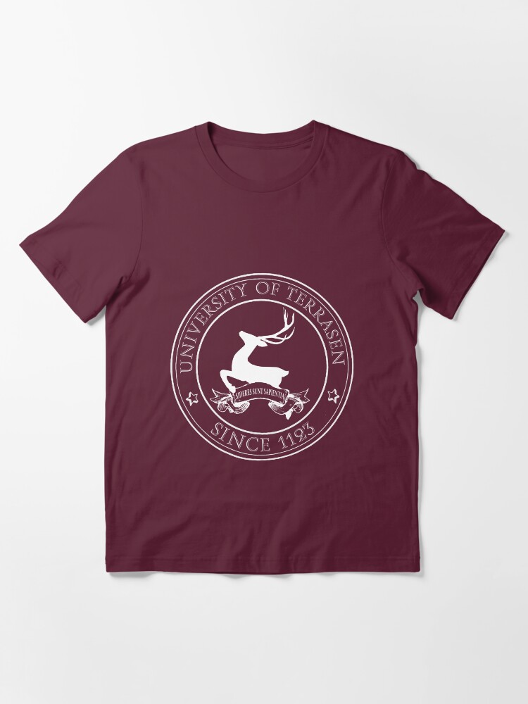 Alternate view of The University of Terrasen Essential T-Shirt