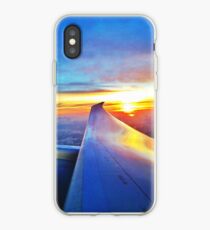 United Airlines 787 sunrise iPhone Case