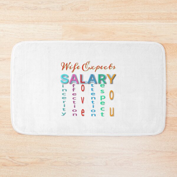 Item preview, Wife expects salary  designed and sold by 59SHOP24.