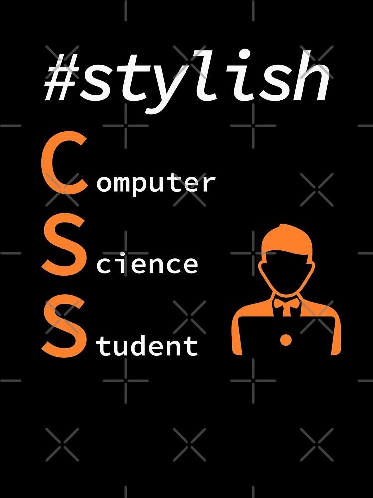 Thumbnail 7 of 7, Oversized T-Shirt, Stylish Computer Science Student, Programmer, Software Engineer, Programming Humor, HTML designed and sold by Max-Wear.