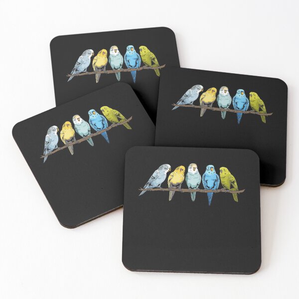 Item preview, Parakeet Budgie Budgerigar Birds designed and sold by CreativeGiftShp.