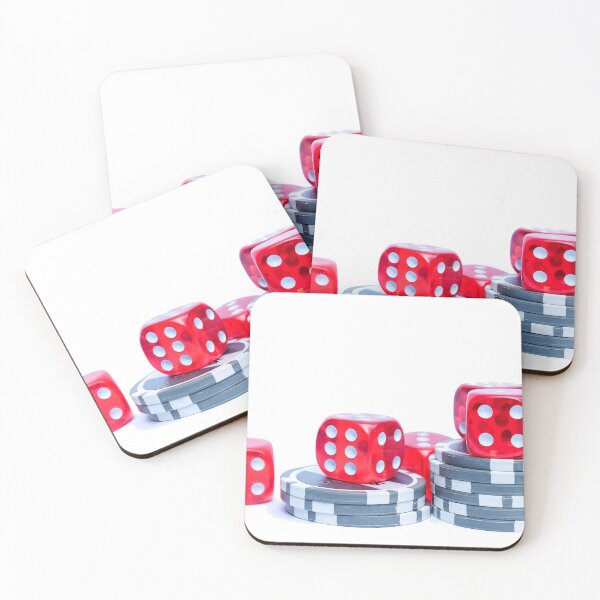 Item preview, Gambling chips and dices designed and sold by dasj19.