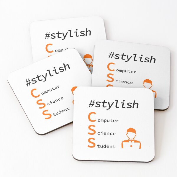 Item preview, Stylish Computer Science Student, Programmer, Software Engineer, Programming Humor, HTML, Light designed and sold by Max-Wear.