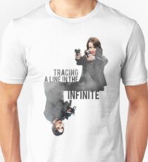 Tracing A Line In The Infinite (Person of Interest) Unisex T-Shirt
