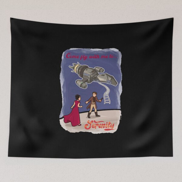 Item preview, Come fly with me - Firefly designed and sold by IlseSchwanke.