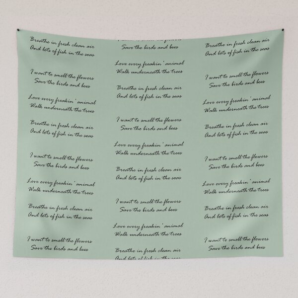 Item preview, Earth poem black designed and sold by Annelizard.