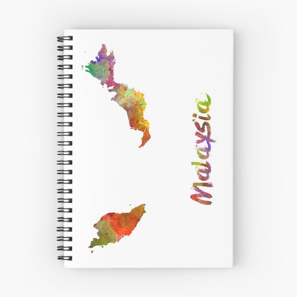 Artikelvorschau, Malaysia in Aquarell entworfen und verkauft von paulrommer.