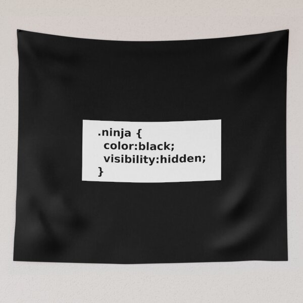 Item preview, Ninja Coder - Programmer Coding designed and sold by PrintPress.