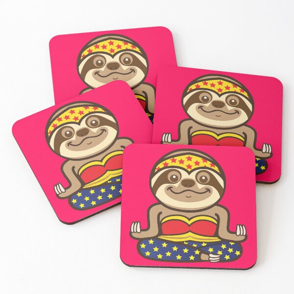 Item preview, Sloth Yoga Power designed and sold by plushism.