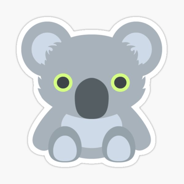 Cute Koala Emoji Sticker Sheet – Something Peaceful