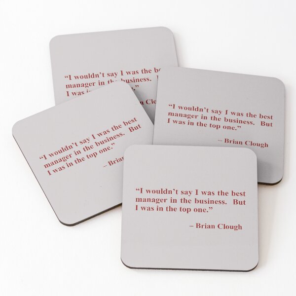 Item preview, Brian Clough - In the top one! designed and sold by Sylwia Willmott.