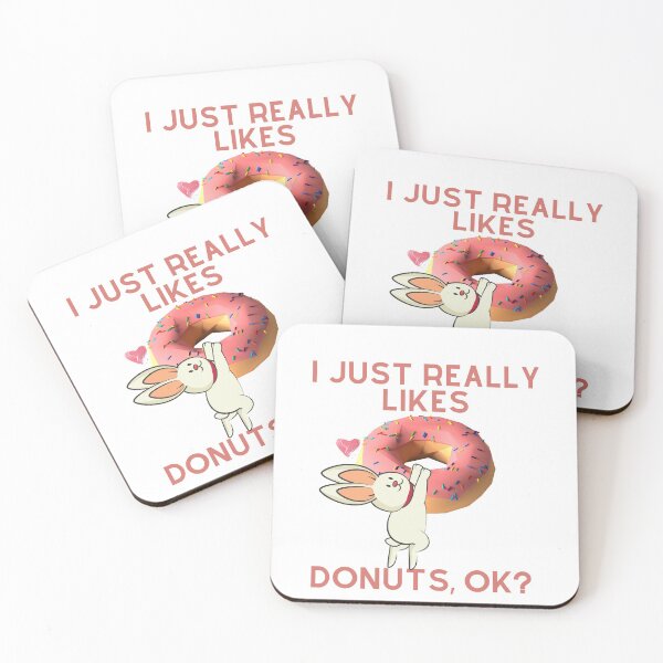Item preview, I Just Really Love Donuts designed and sold by Bend-The-Trendd.