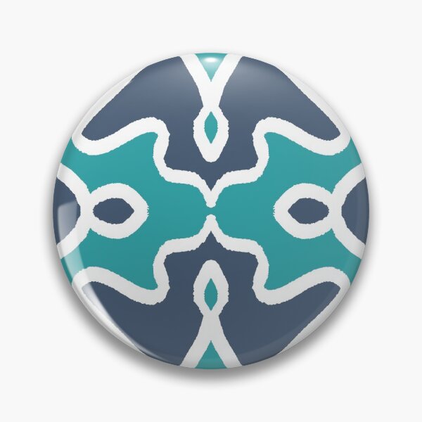Item preview, 2 colours Blue pattern designed and sold by NitArtCafe.