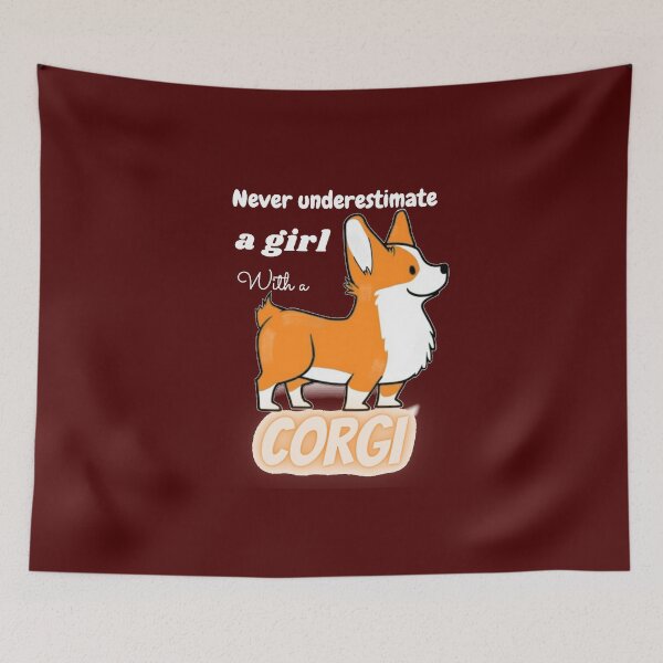 Item preview, Girl with corgi designed and sold by Toothless-3377.
