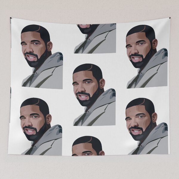 Item preview, Drake Digital Artwork designed and sold by Wrapped Shop.