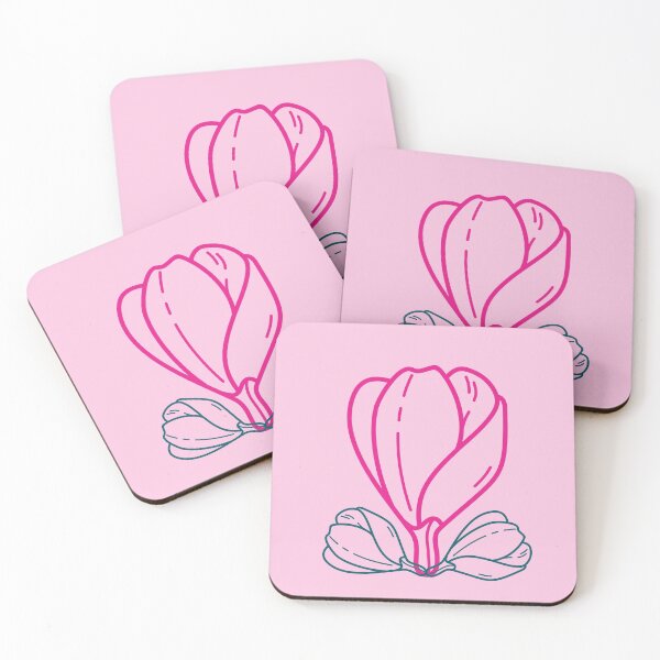 Item preview, Pinkish Bud pattern - budding flowers designed and sold by PCpallavi.