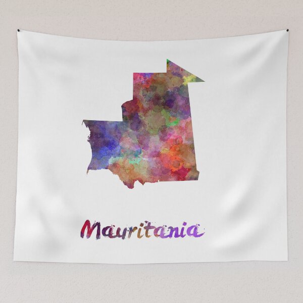 Item preview, Mauritania in watercolor designed and sold by paulrommer.