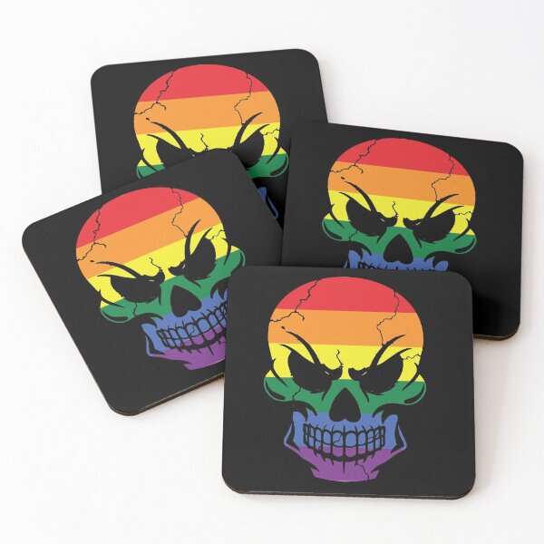 Item preview, Rainbow Skull designed and sold by Moons-Designs.