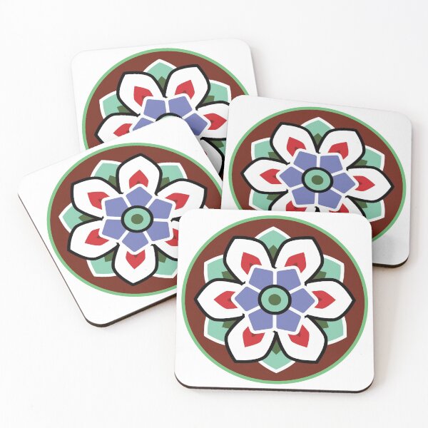Item preview, Traditional Korean Dancheong Lotus designed and sold by Anna0148.