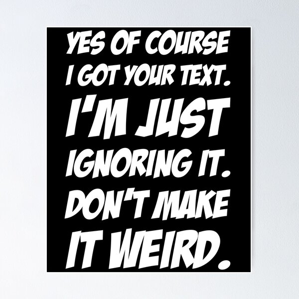 Item preview, Funny Texting Jok designed and sold by PrintPress.