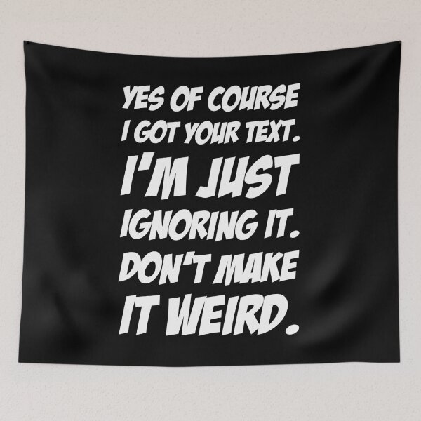 Item preview, Funny Texting Jok designed and sold by PrintPress.