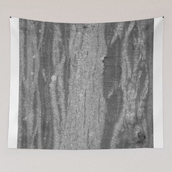 Item preview, Hornbeam bark in black and white pattern designed and sold by Treemonk.