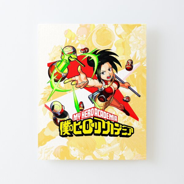 Boku no Hero Academia - Momo Lámina montada de lienzo