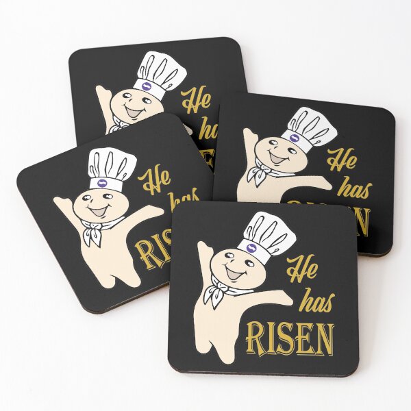 Item preview, He Has Risen Doughboy Pillsbury Yellow designed and sold by PotentQuotable.