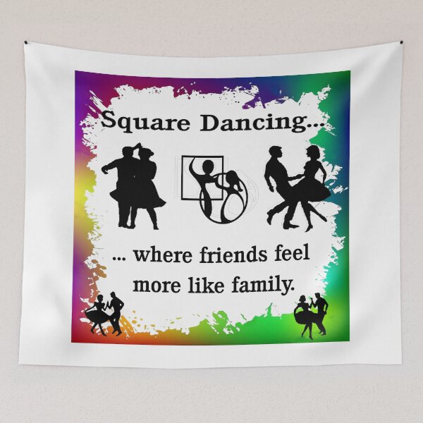 Item preview, Multi Color Family designed and sold by Square Dancing Gifts & Merchandise.
