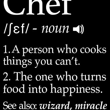 Chef Gifts Chef Definition Gifts for Chefs Culinary School Gift 11oz Coffee  Mug Tea Cup White