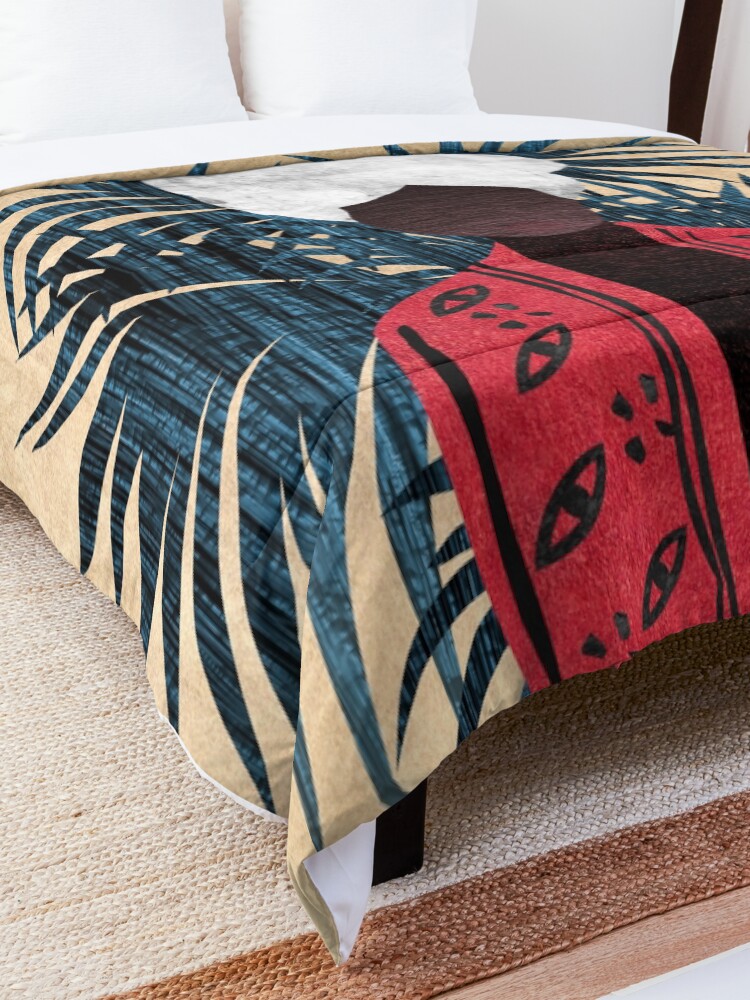 "African Woman in Traditional Costume Ethnic Contemporary Design