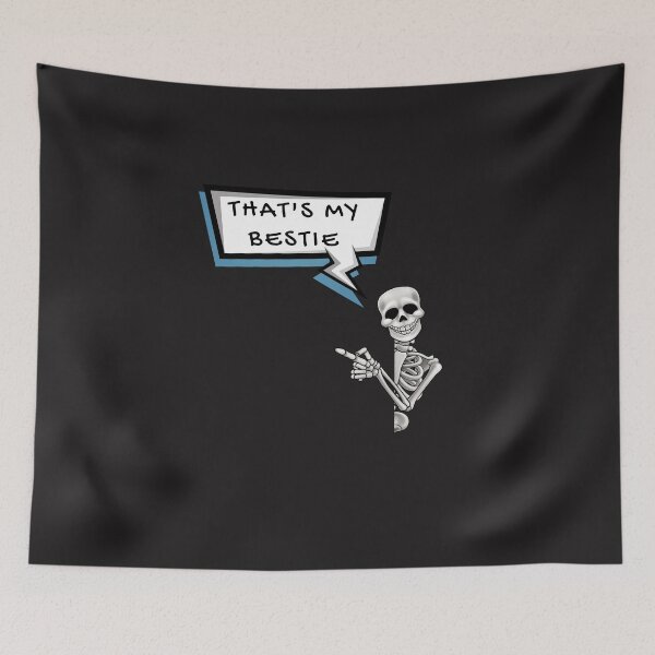 Item preview, My Skeleton Bestie - Halloween designed and sold by laiwole.