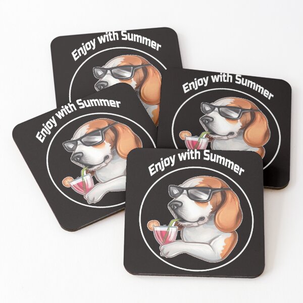 Item preview, Enjoy the summer with Cute Dog designed and sold by PicartStore98.