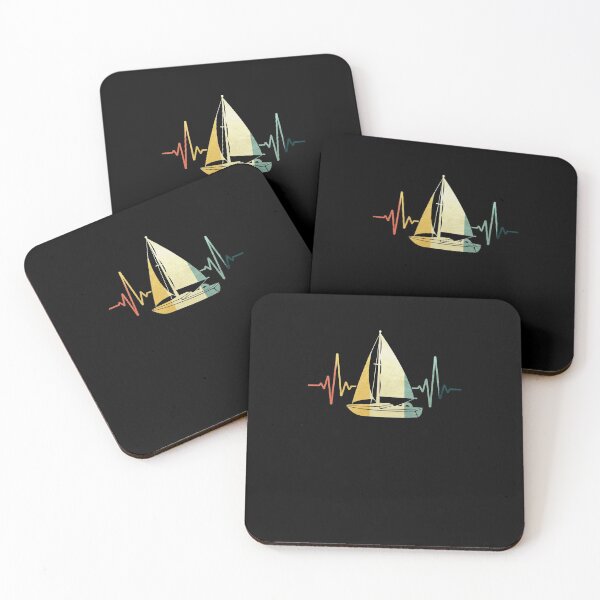 Item preview, Sailing Boat Heartbeat designed and sold by BLake77777.