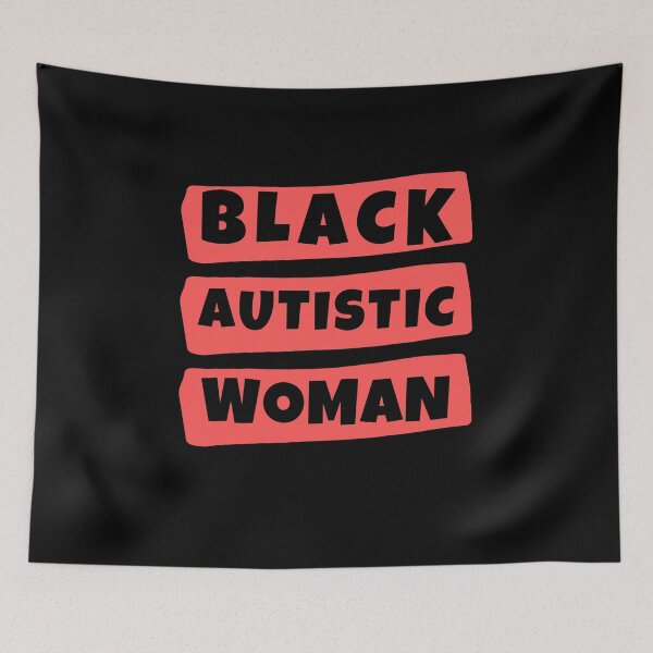 Item preview, Autistic Black Woman Autism Awareness Heart Colorful Shirt Pride Autistic Adhd Aspergers Down Syndrome Cute Funny Inspirational Gift Idea designed and sold by EpsilonEridani.