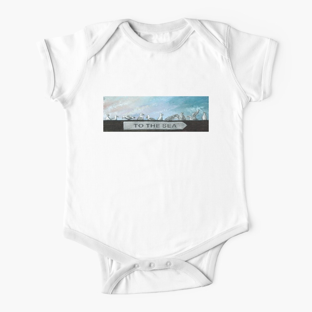 Ten Gulls Baby One-Piece