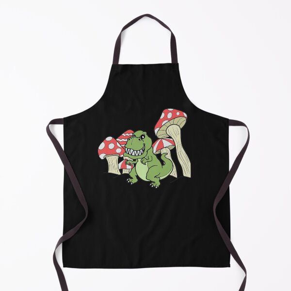 Item preview, Tyrannosaurus Rex In Wonderland - Dinosaur Fantasy Mushrooms Trex designed and sold by iHeartDinosaurs.