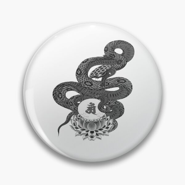 Item preview, Japanese Snake designed and sold by TopBaseline.