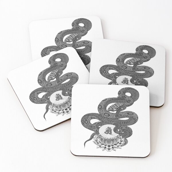 Item preview, Japanese Snake designed and sold by TopBaseline.