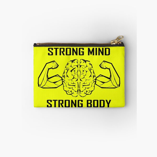 Item preview, Strong Mind Strong Body Yellow Black designed and sold by SnowCristal2021.