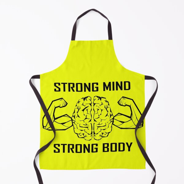 Item preview, Strong Mind Strong Body Yellow Black designed and sold by SnowCristal2021.