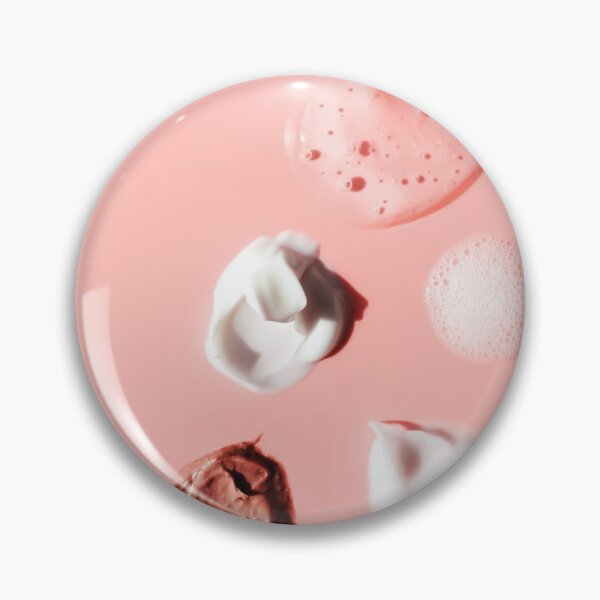 Item preview, Various cosmetic smears on pink designed and sold by olhakozachenko.